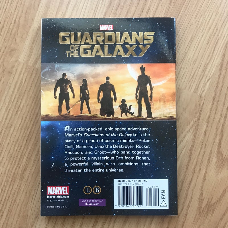 Marvel's Guardians of the Galaxy: the Junior Novel