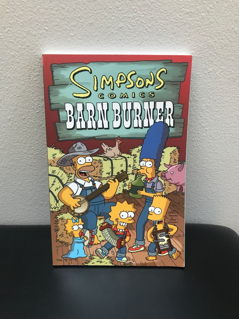 Simpsons Comics Barn Burner