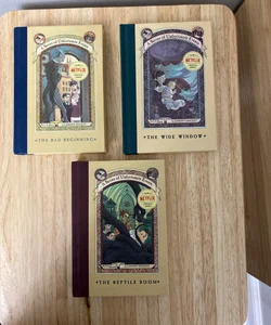 First 3 Series of Unfortunate Events Books