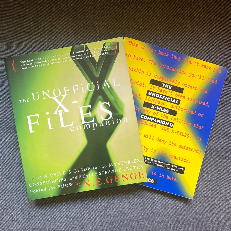 The Unofficial X-Files Companion 1 & 2