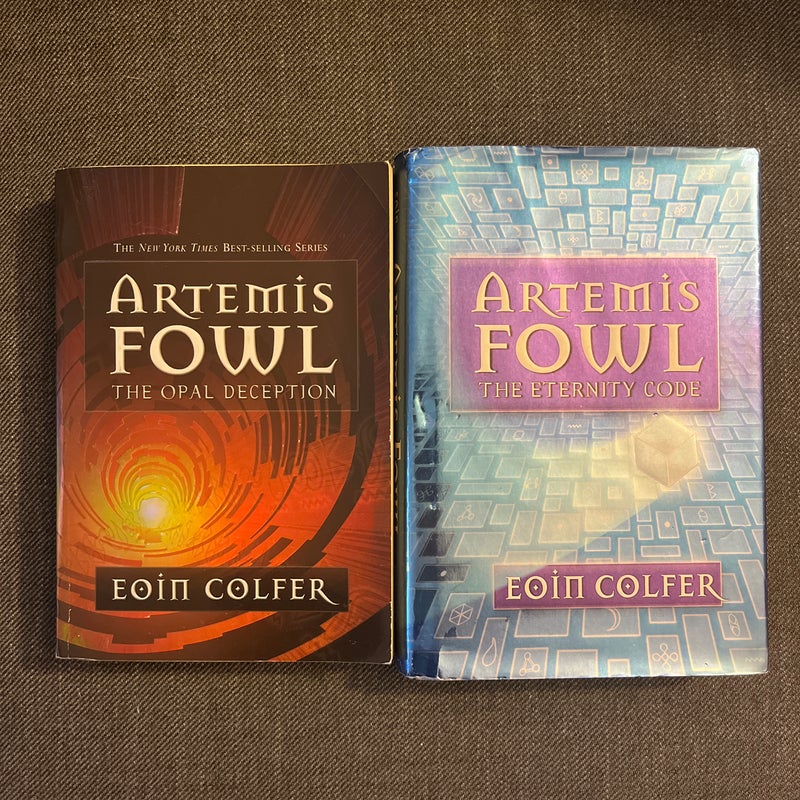 Artemis Fowl The Opal Deception; The Eternity Code