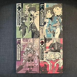 Log Horizon, Vol. 1-4 (light Novels)