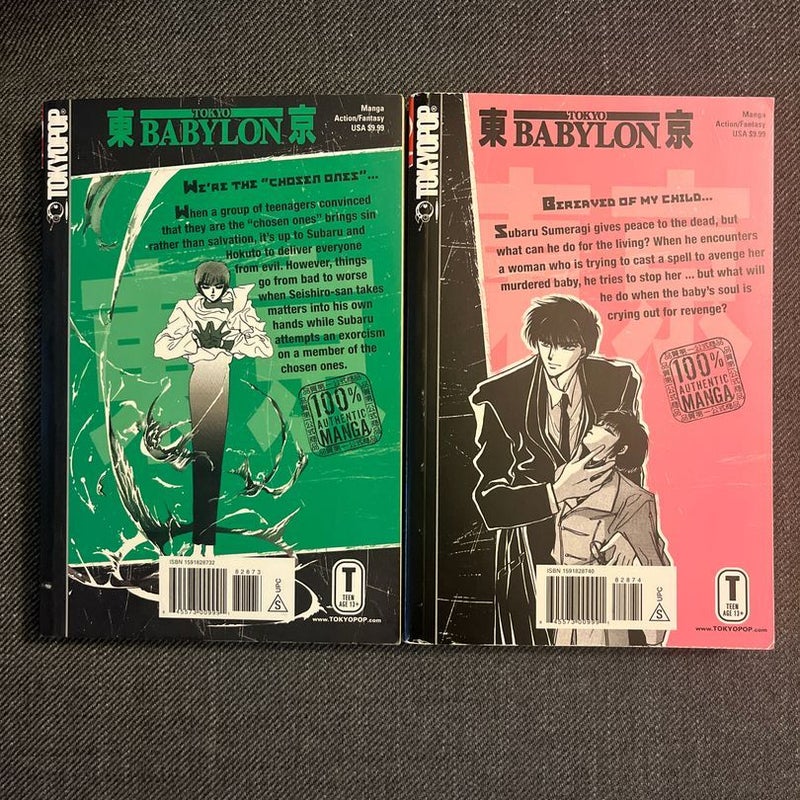 Tokyo Babylon 1-7 complete series by CLAMP, Paperback Tokyo Babylon 1-7 complete series by CLAMP, Paperback