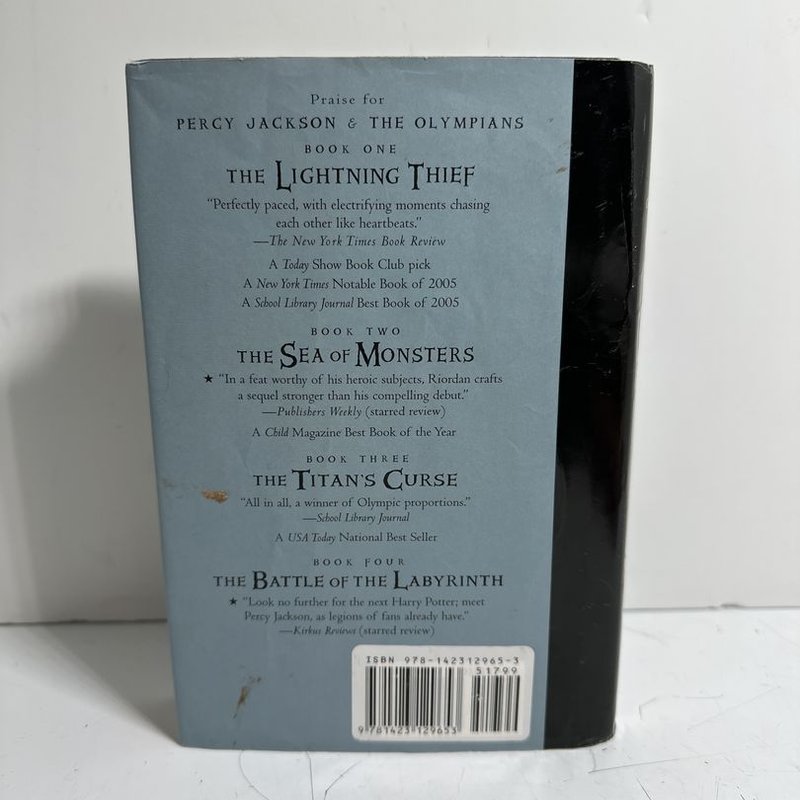 The Last Olympian by Rick Riordan, Hardcover Pangobooks