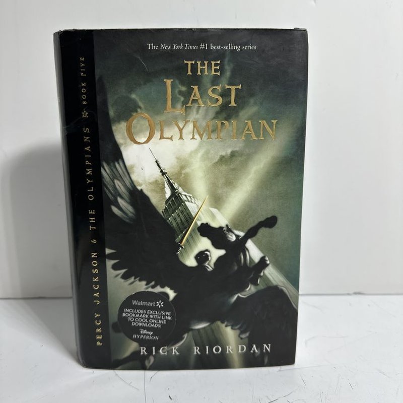The Last Olympian by Rick Riordan, Hardcover Pangobooks