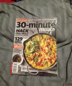 30 Minute Meals Magazine 2018