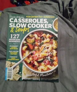 Casseroles, Slow Cooker & Soups 2021