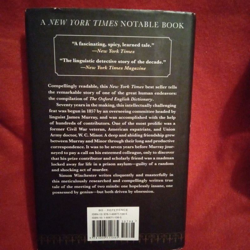 The Professor And The Madman by Simon Winchester , Hardcover Pangobooks
