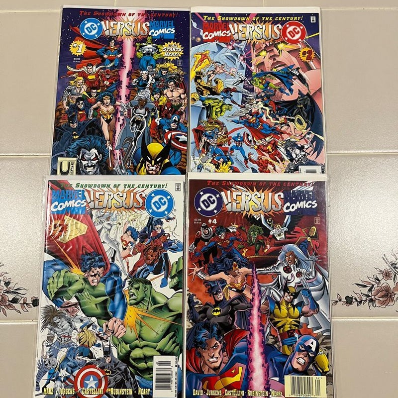 DC vs. Marvel; Amalgam mixed lot