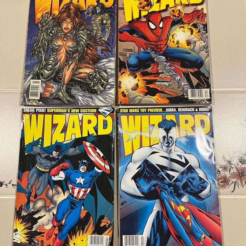 Wizard Magazine bundle 1996-97
