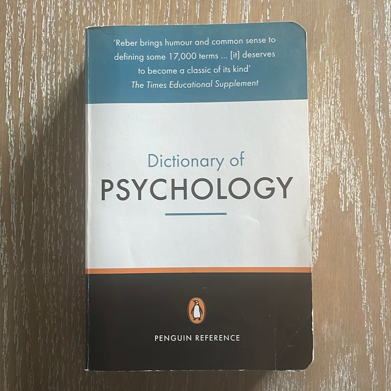 The Penguin Dictionary of Psychology