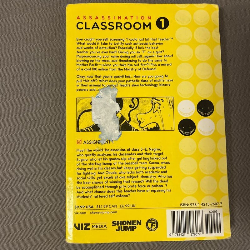 Assassination Classroom, Vol. 1