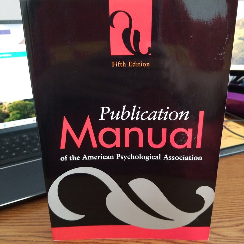 Publication Manual of the American Psychological Association