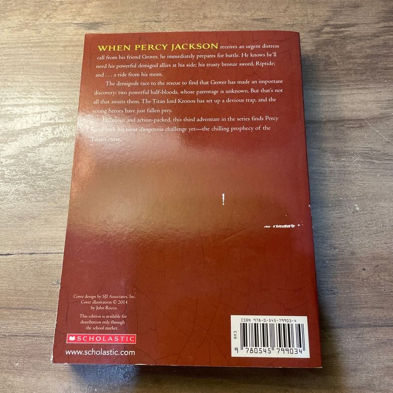 Percy Jackson and the Olympians: Book 3, The Titans Curse