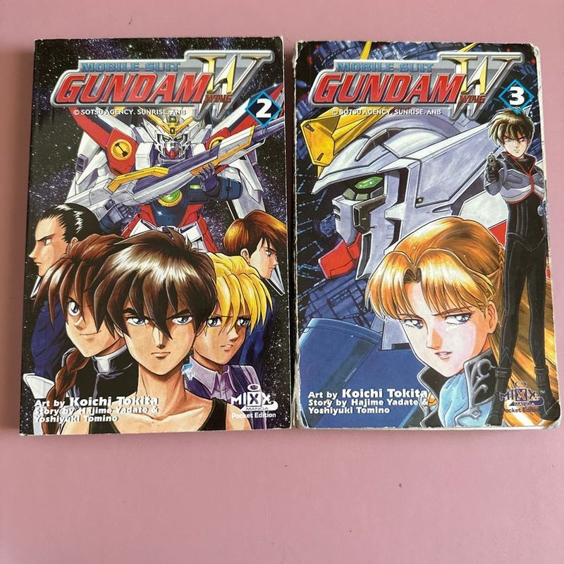 Gundam Wing Manga Vol 2&3