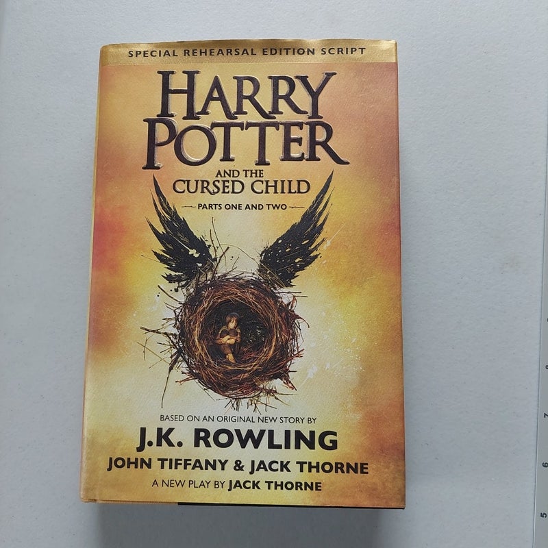 Harry Potter and the Cursed Child Parts One and Two (Special Rehearsal Edition Script)