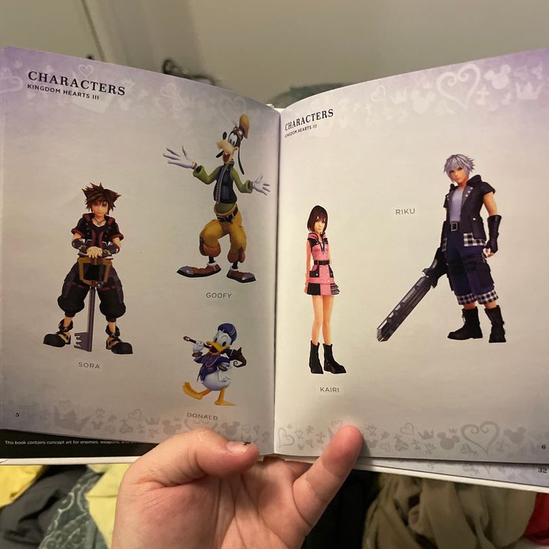 Kingdom Hearts 3 Art Book