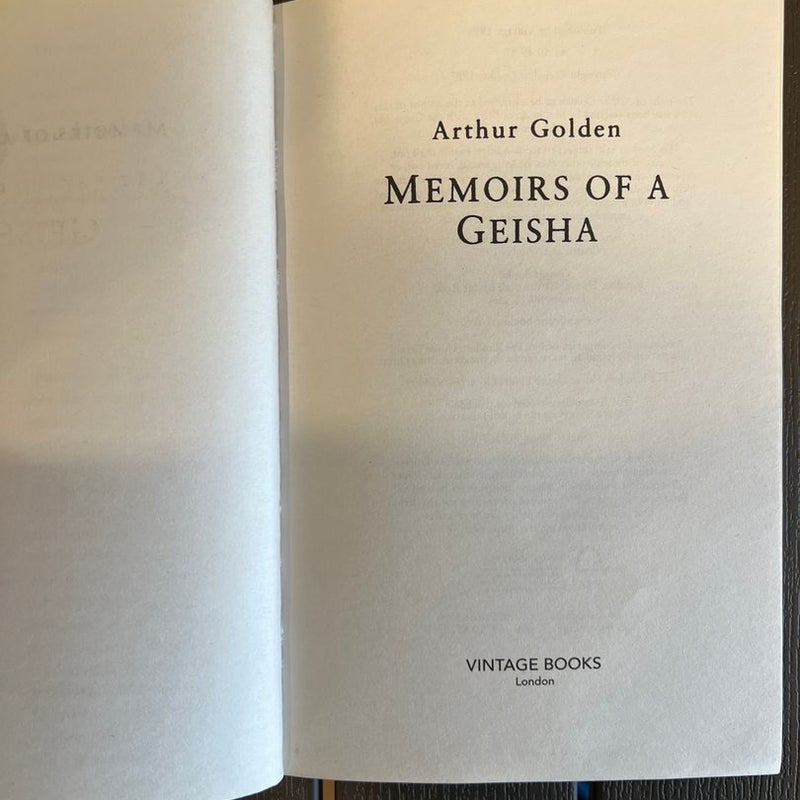 Memoirs of a Geisha