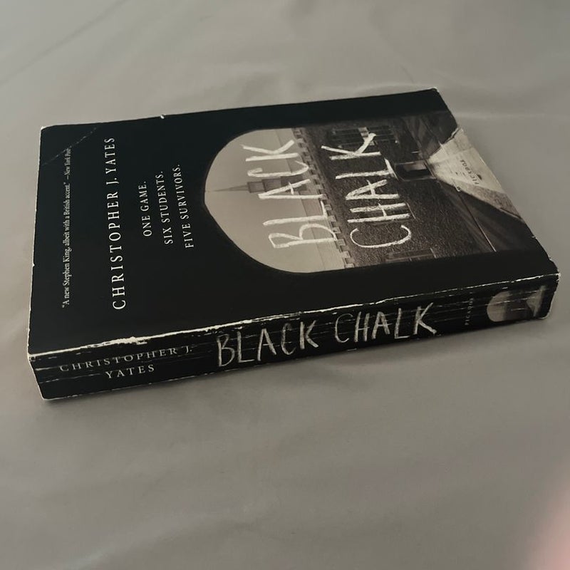 Black Chalk by Christopher J. Yates, Paperback