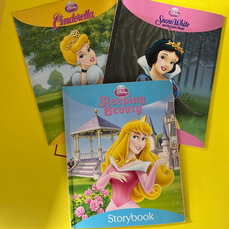 Disney Storybook: Cinderella, Snow White, Sleeping Beauty