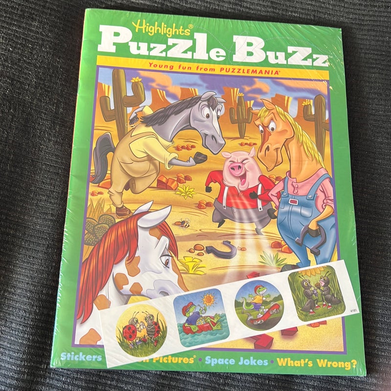Highlights: Puzzle Buzz (new with plastic wrap)