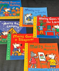Maisy books assorted Goes to Nursery, Goes on Holiday etc
