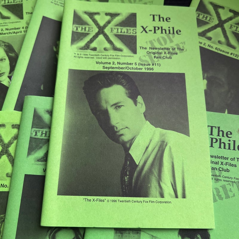 The X-Phile: The Newsletter of The Original X-Files Fan Club *pre owned*