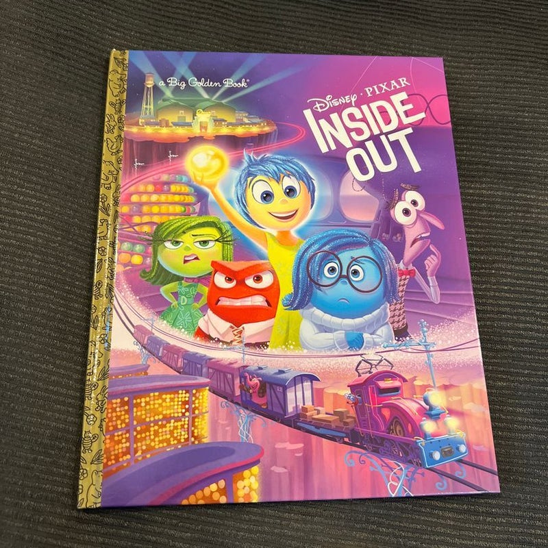 Inside Out Big Golden Book (Disney/Pixar Inside Out) *new*