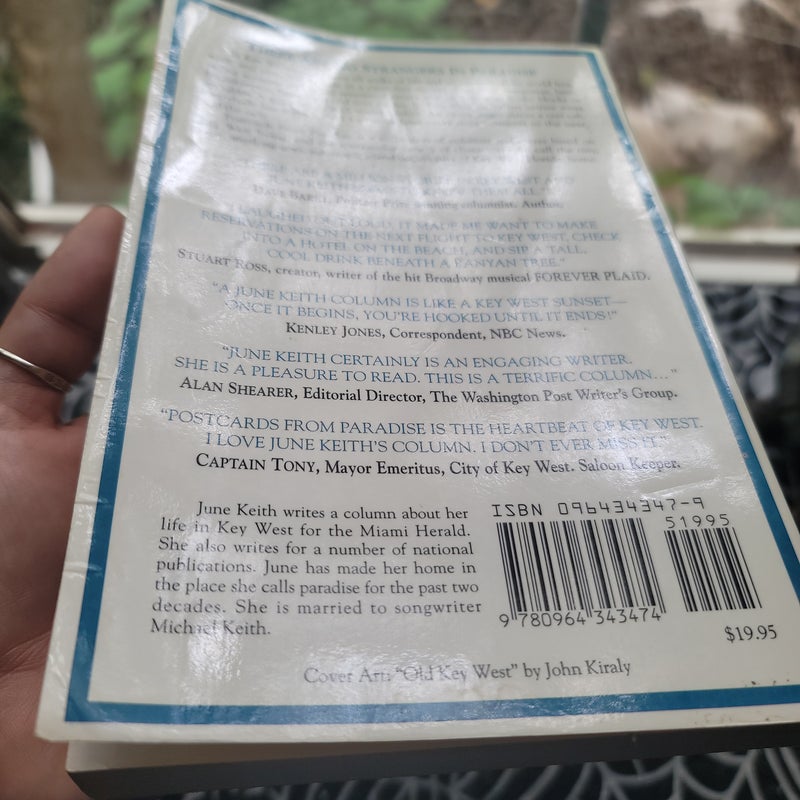 Postcards from Paradise by June Keith, Paperback Pango Books