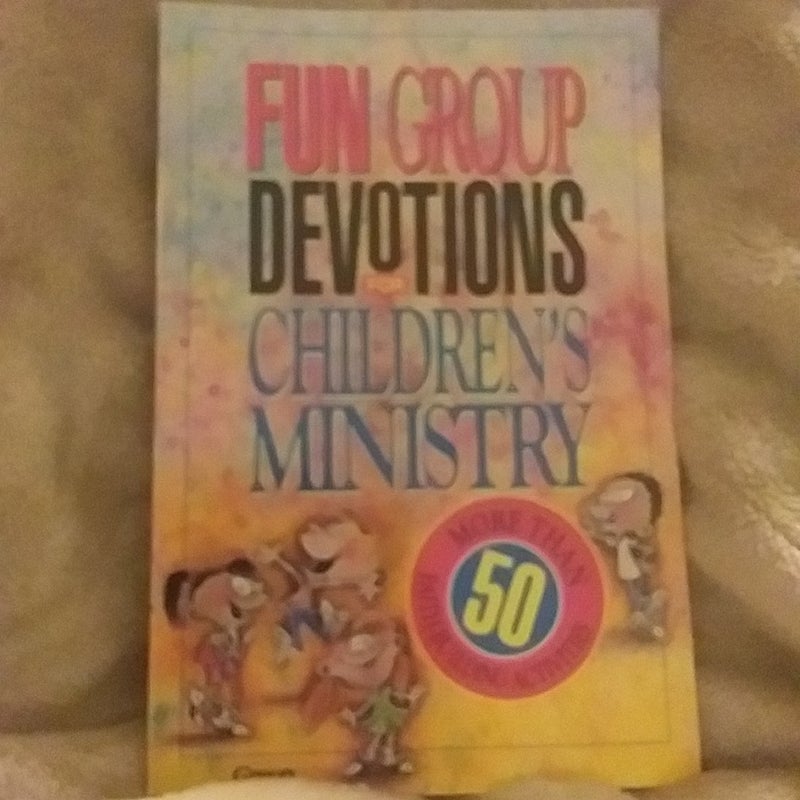 Fun Group Devotions for Children's Ministry