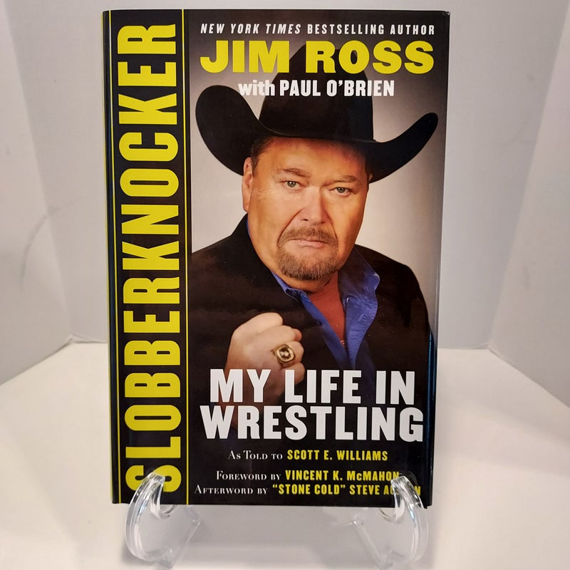Slobberknocker: My Life in Wrestling by Jim Ross 2017 Hardcover Dustjacket