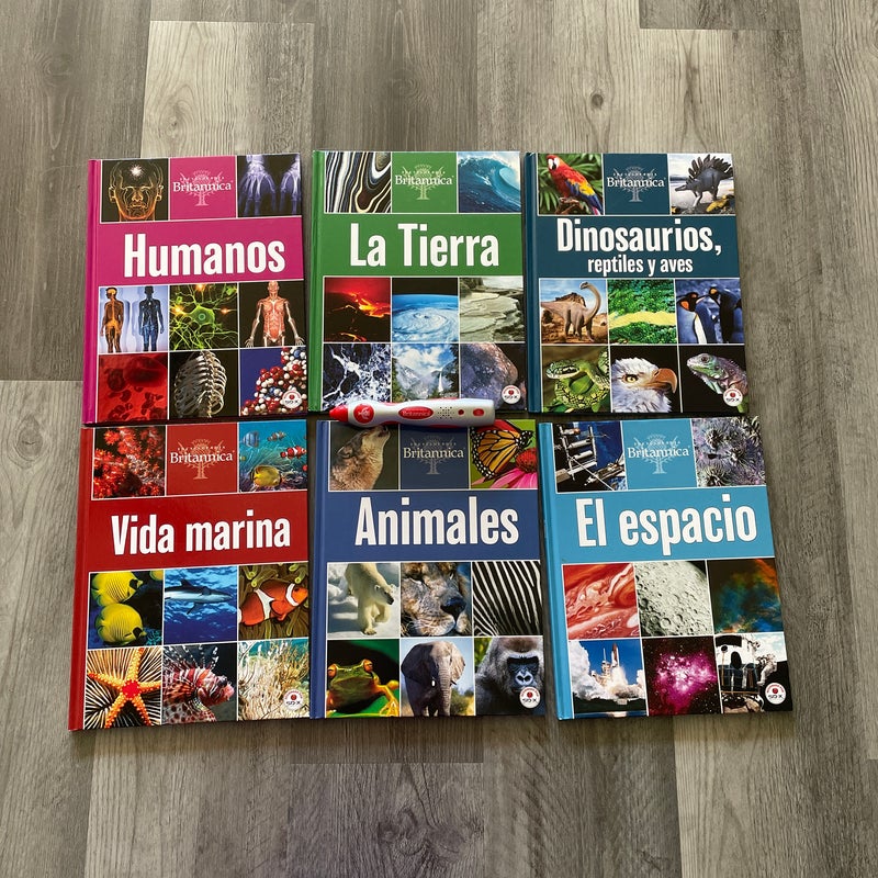Encyclopaedia Britannica 6 book interactive science library