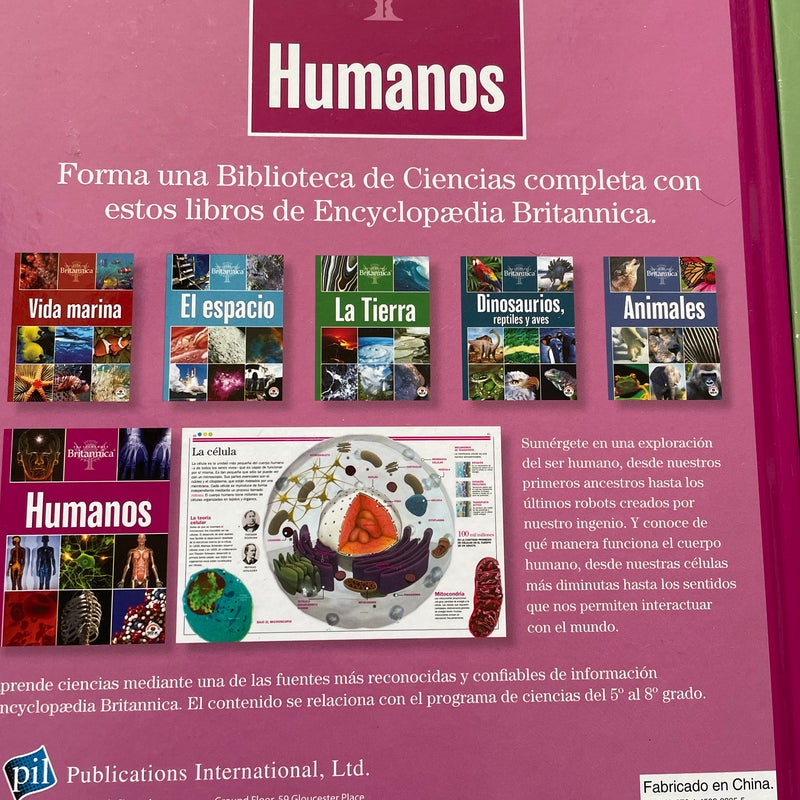 Encyclopaedia Britannica 6 book interactive science library