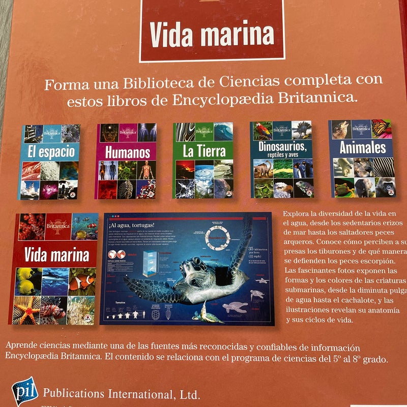 Encyclopaedia Britannica 6 book interactive science library