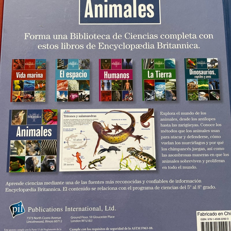 Encyclopaedia Britannica 6 book interactive science library