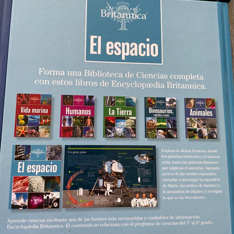 Encyclopaedia Britannica 6 book interactive science library