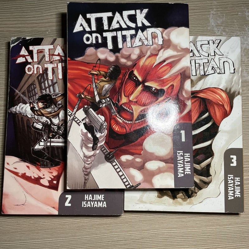 Attack on Titan Set of 3