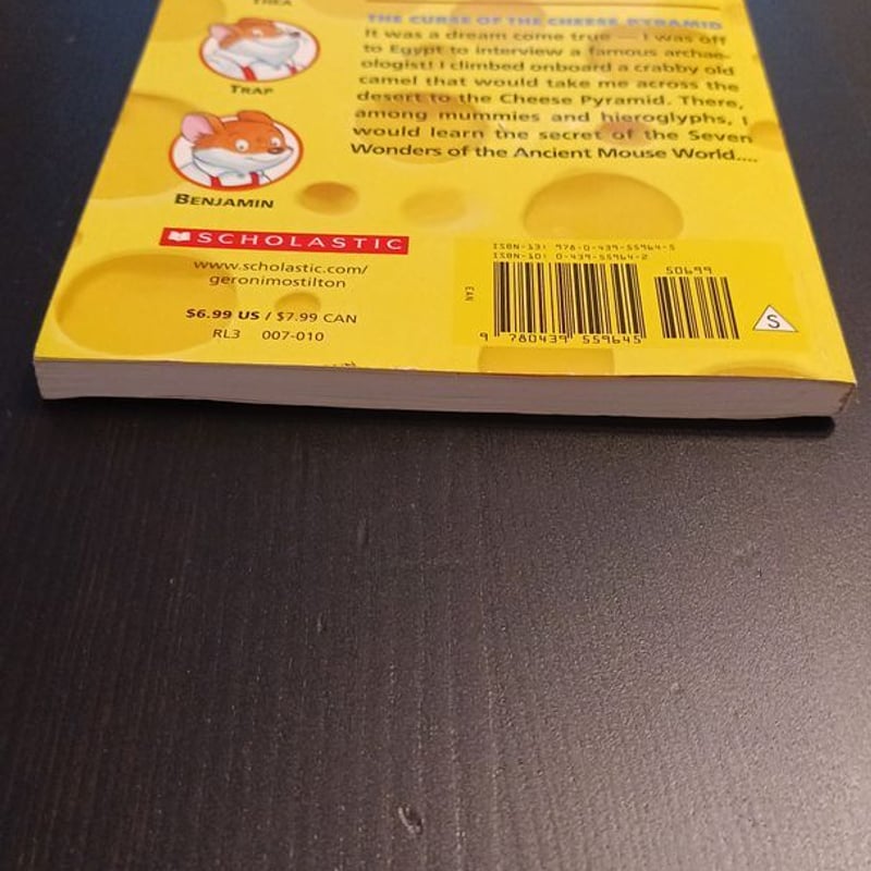 The Curse of the Cheese Pyramid by Geronimo Stilton, Paperback | Pangobooks
