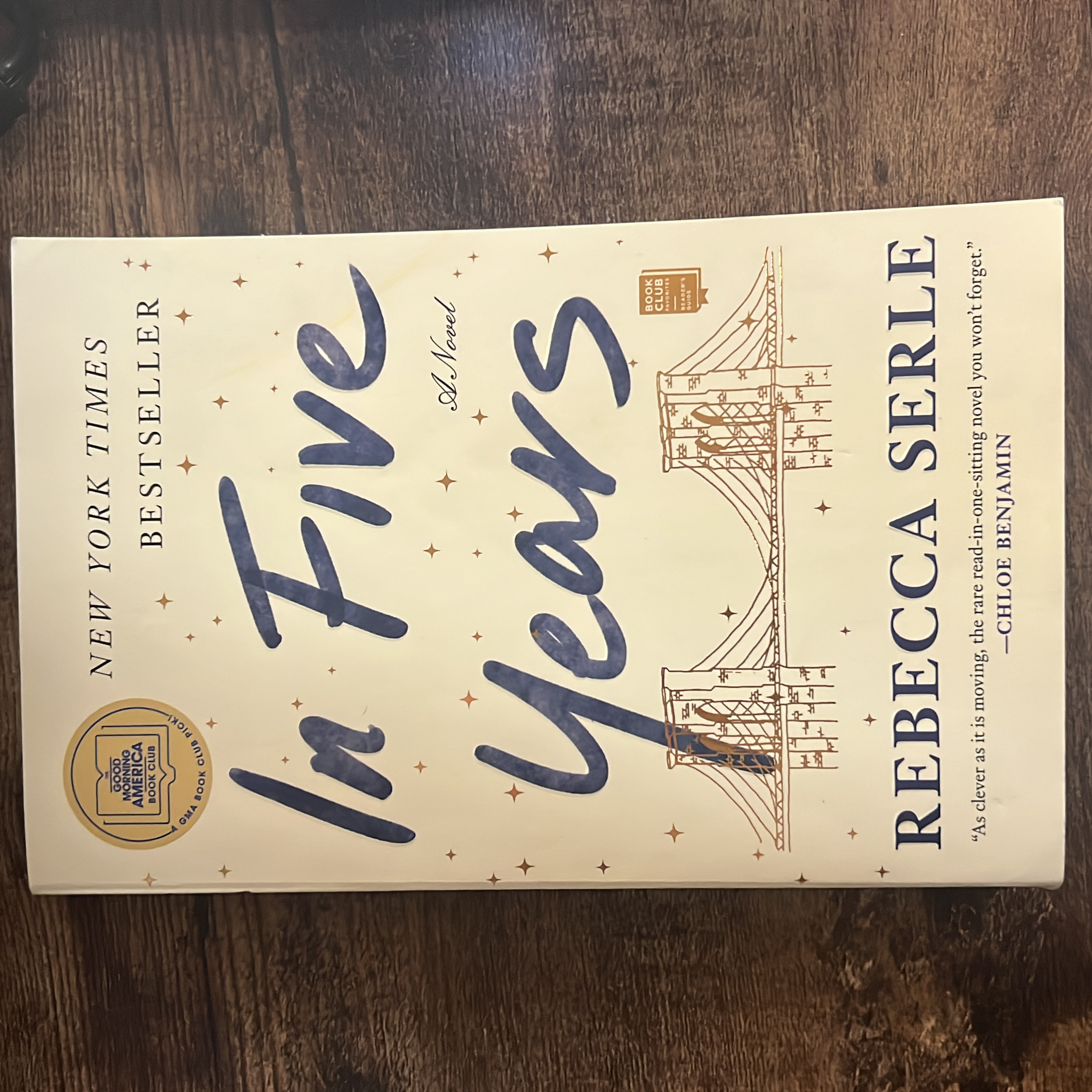 In Five Years book cover