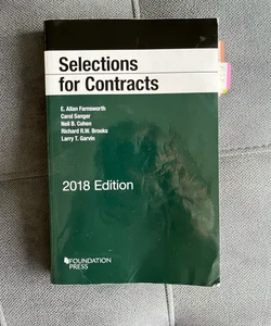 Selections for Contracts, 2018 Edition