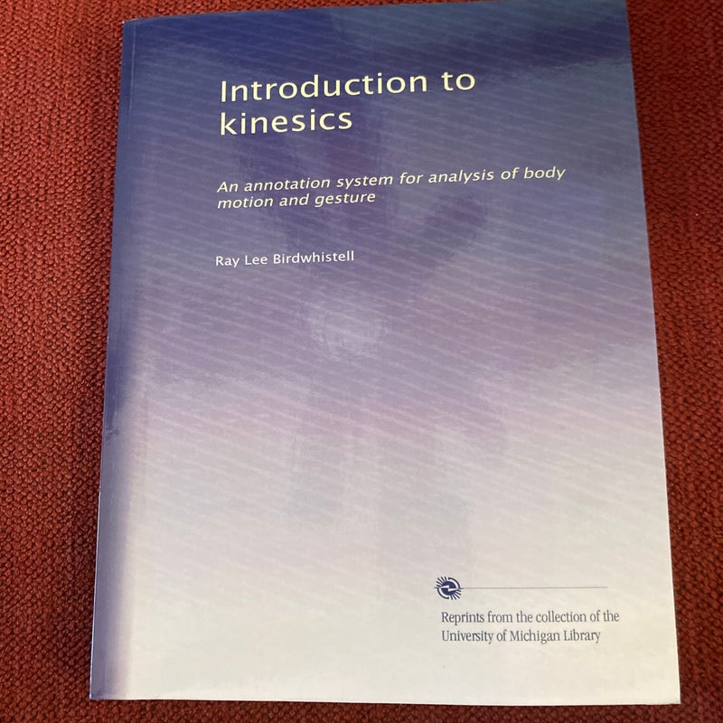 Introduction to kinesics