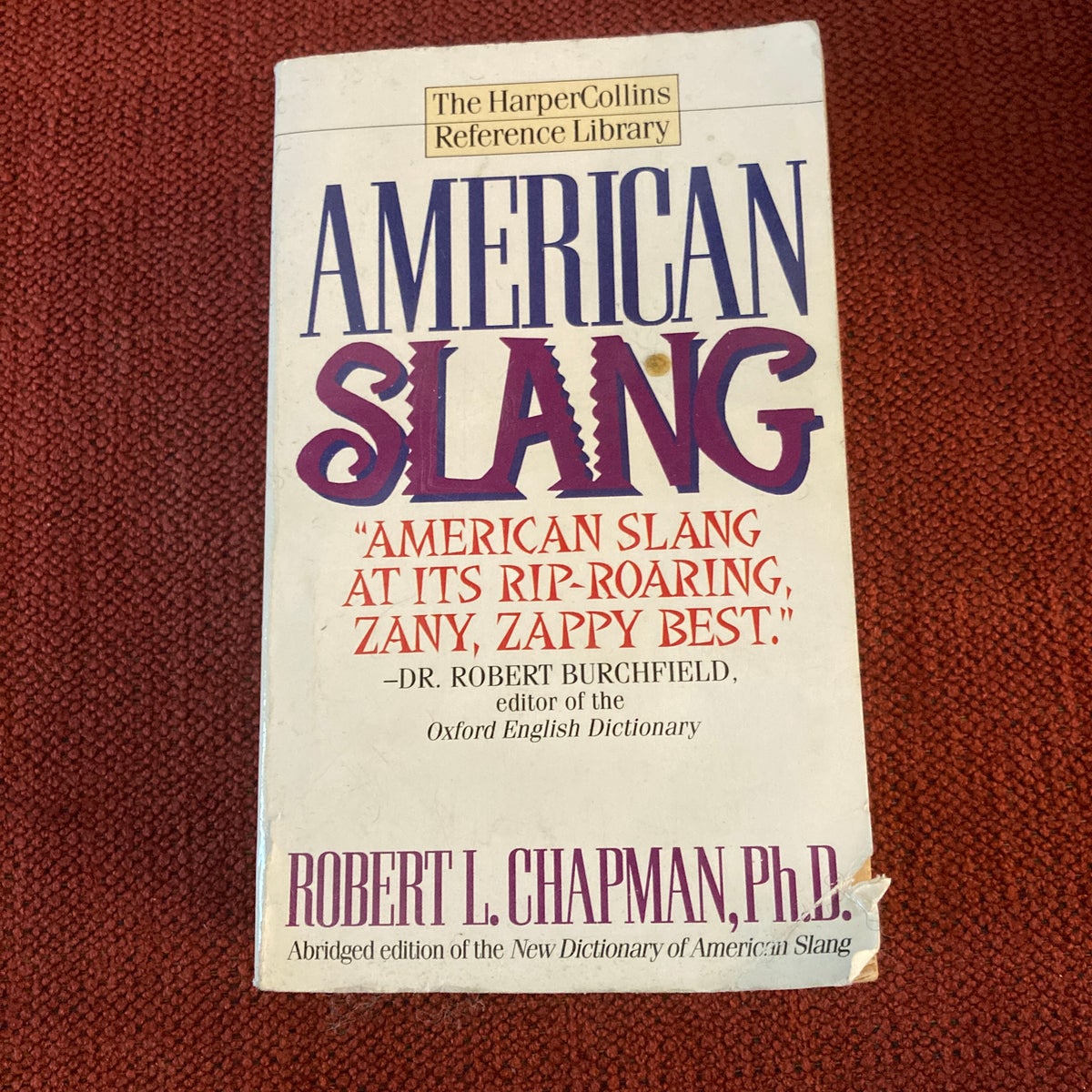 American Slang by Robert L. Chapman, Paperback | Pangobooks