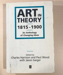 Art in Theory 1815-1900