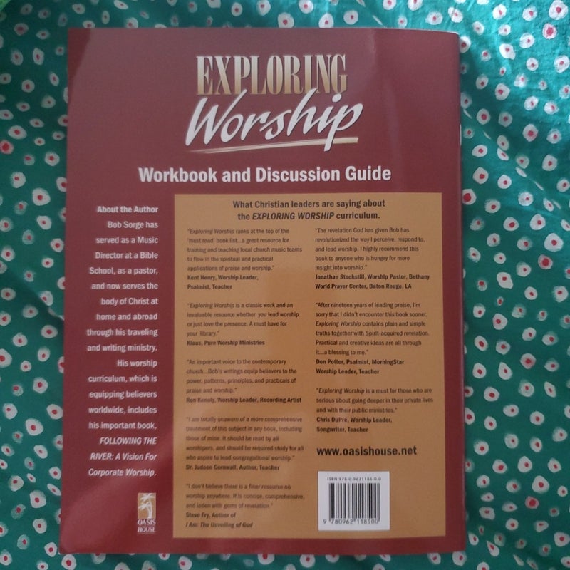 Exploring Worship Workbook and Discussion Guide