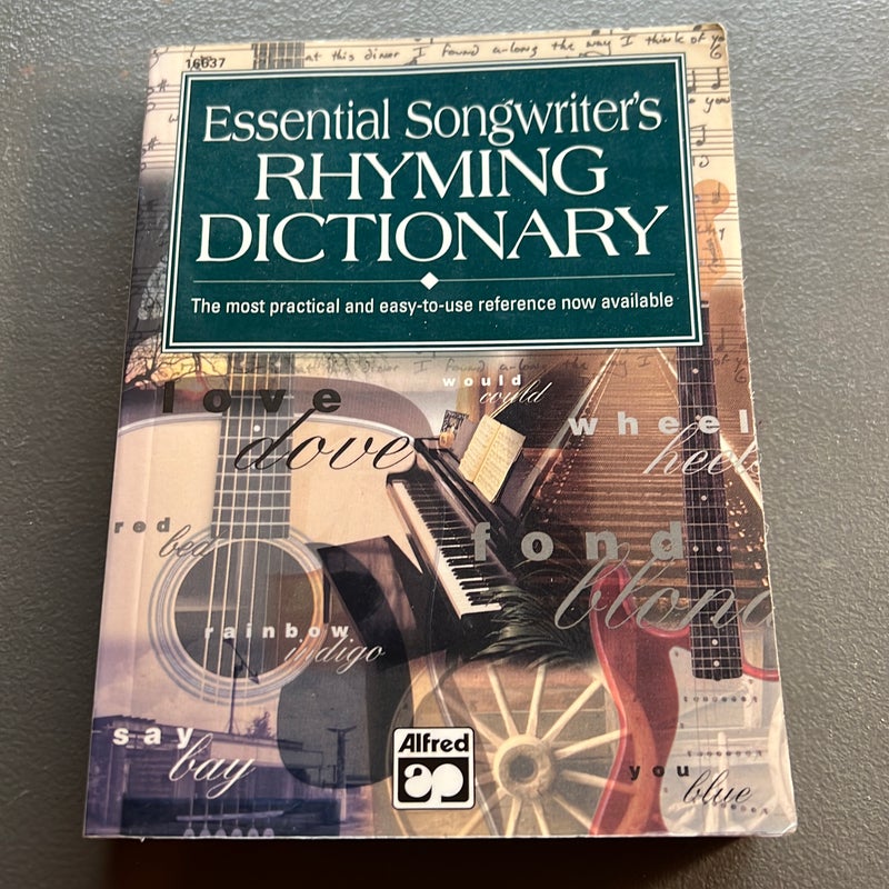 Essential Songwriter’s Rhyming Dictionary