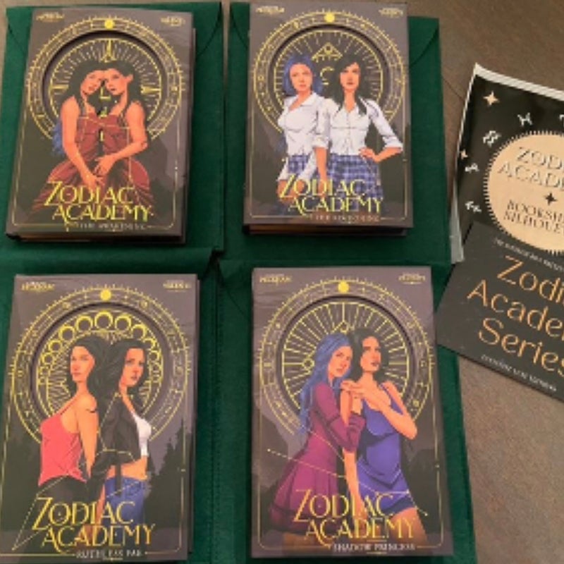 Zodiac Academy Bookish Box special edition by Peckham Valenti, Hardcover Pangobooks