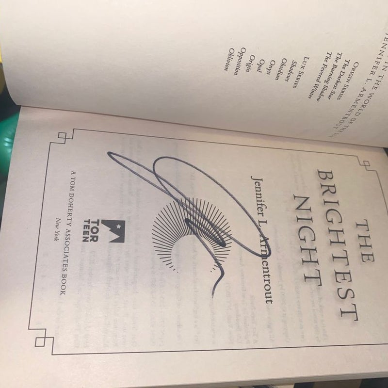 Origin Series (3 books) signed by author Jennifer L Armentrout