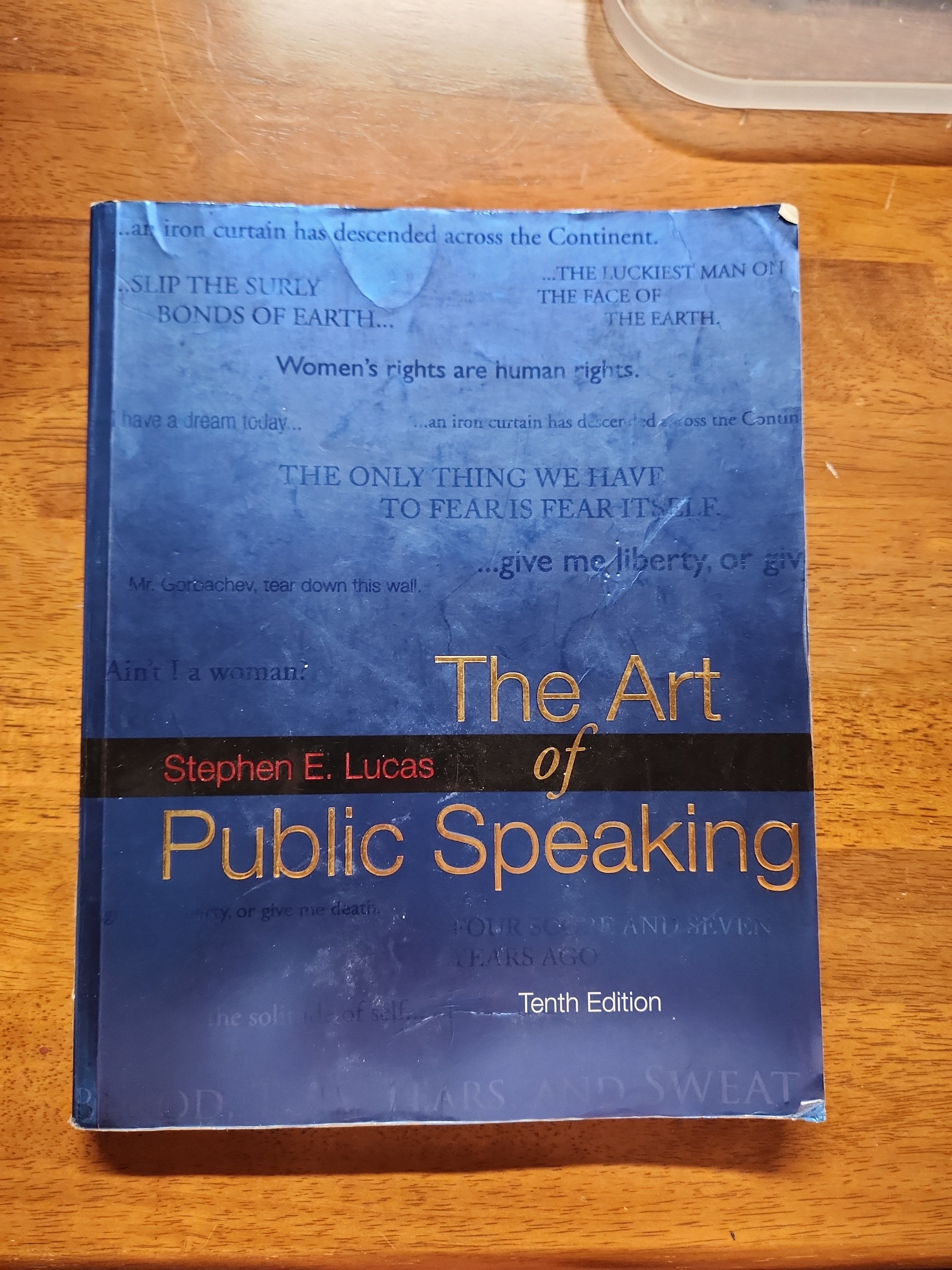 The Art of Public Speaking