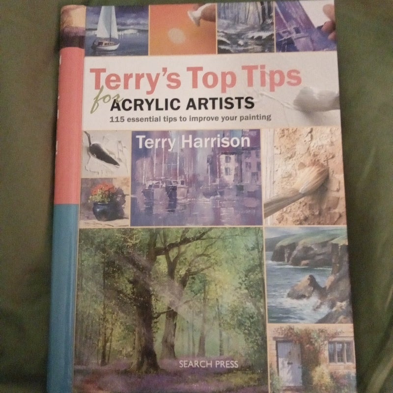 Terrys Top Tips for Acrylic Artists