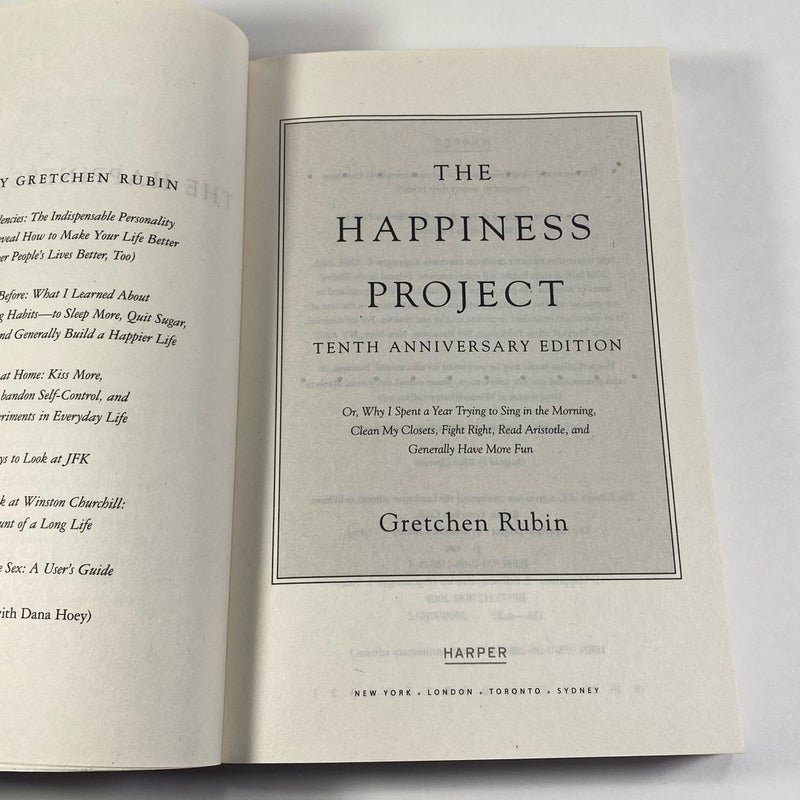 The Happiness Project, Tenth Anniversary Edition